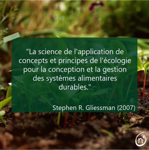 citation agroecologie definition 2007 Gliessman (Petit)
