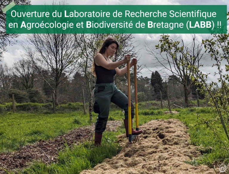 ouverture du laboratoire de recherche scientifique en agroécologie et biodiversité de Bretagne