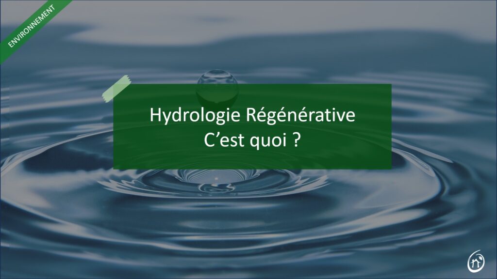 hydrologie regenerative